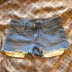 American Eagle shortie jean shorts